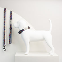 Load image into Gallery viewer, Navy Squiggle Collar