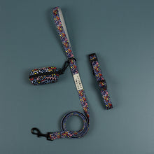 Load image into Gallery viewer, Navy Squiggle Collar